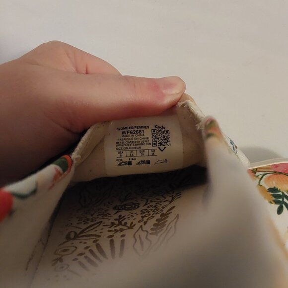 Keds x Rifle Paper Co Slip-on Sneaker in Lively Floral - 8 - Great Condition - Picture 10 of 10